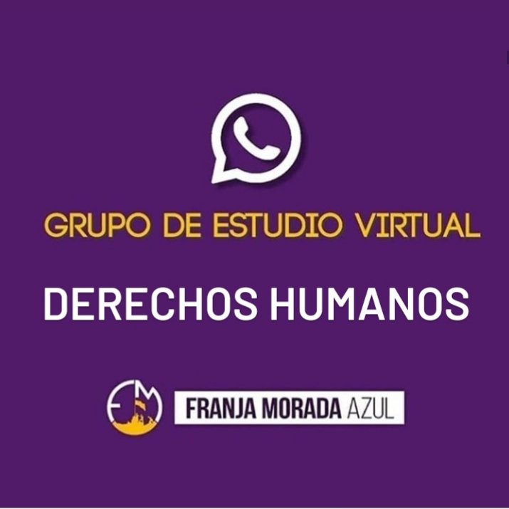 fmderechoazul's tweet photo. ¡Tenemos listo el siguiente grupo de estudio! ¡Si estás preparándote para el segundo parcial o preparando el final, y te interesa intercambiar información y ayudarnxs entre compañerxs, hacer más llevadera la cursada virtual, mandanos y te agregamos! #FranjaMoradaDerechoAzul https://t.co/buMMgBvhSS
