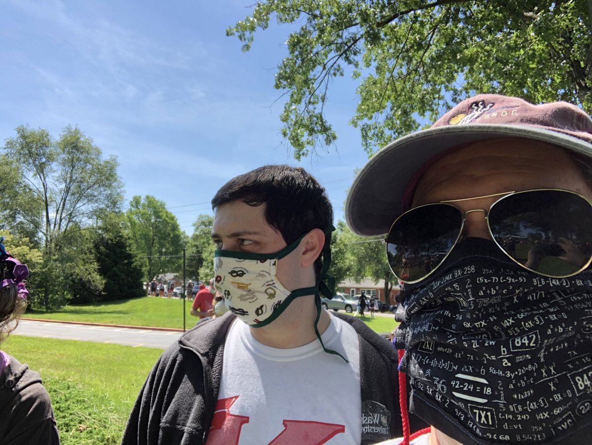 MarkBalbes's tweet photo. So proud to have walked with my son today in the Kirkwood Black Lives Matter Peace Walk. https://t.co/HR1KvwcOs0