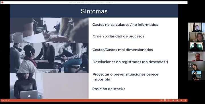 🔸️El miércoles Adrián Huarte nos brindó tiempo y conocimientos para informar sobre Costos Ocultos.
✔Dio ejemplos de estos costos, dónde los podemos encontrar y cómo podríamos evitarlos. Nos aseguró que tener la info sobre nuestros negocios y los procesos es lo principal.👌🏻