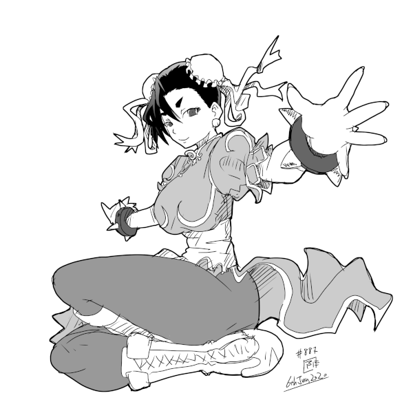 つゅんり。 #一日一絵 #ストリートファイター #格ゲーキャラ描こうぜ 
