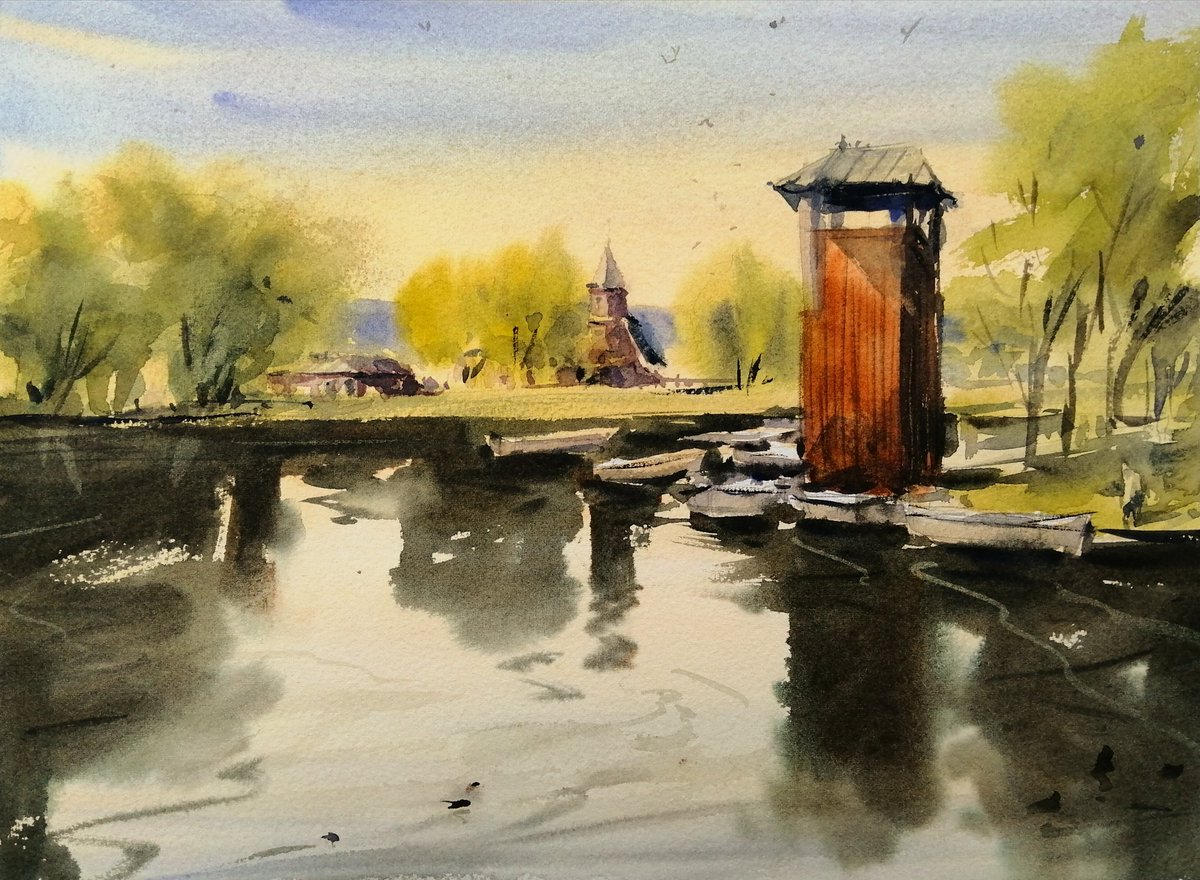 horitzonsama's tweet photo. Estany de Puigcerdà.
Aquarel·la pintada en directe el dijous passat dins el cicle #ArtistesPerLaLlibertat organitzat pel @ConsellxRep . Moltes gràcies a tots els q us esteu arremangant en la organització d'aquest cicle tan entranyable, i moltes gràcies als qui vau seguir-me (😊!) https://t.co/viWsxsASAr