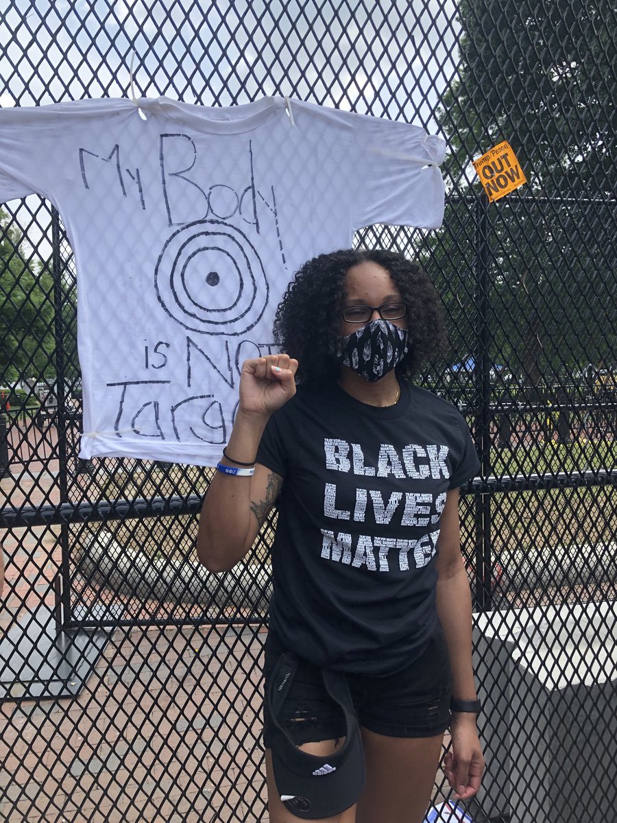 Amanda: “La vida de los negros no importa nada”. #BlackLivesMatterDC https://t.co/nWlUesidXF