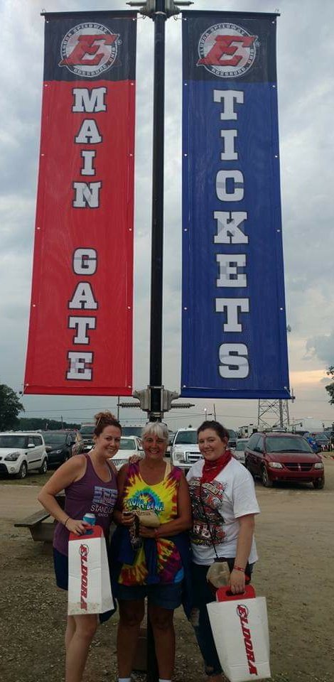 #HappyBirthdayEldora wish we could be there live but the back deck will have to do for tonight! 🏁