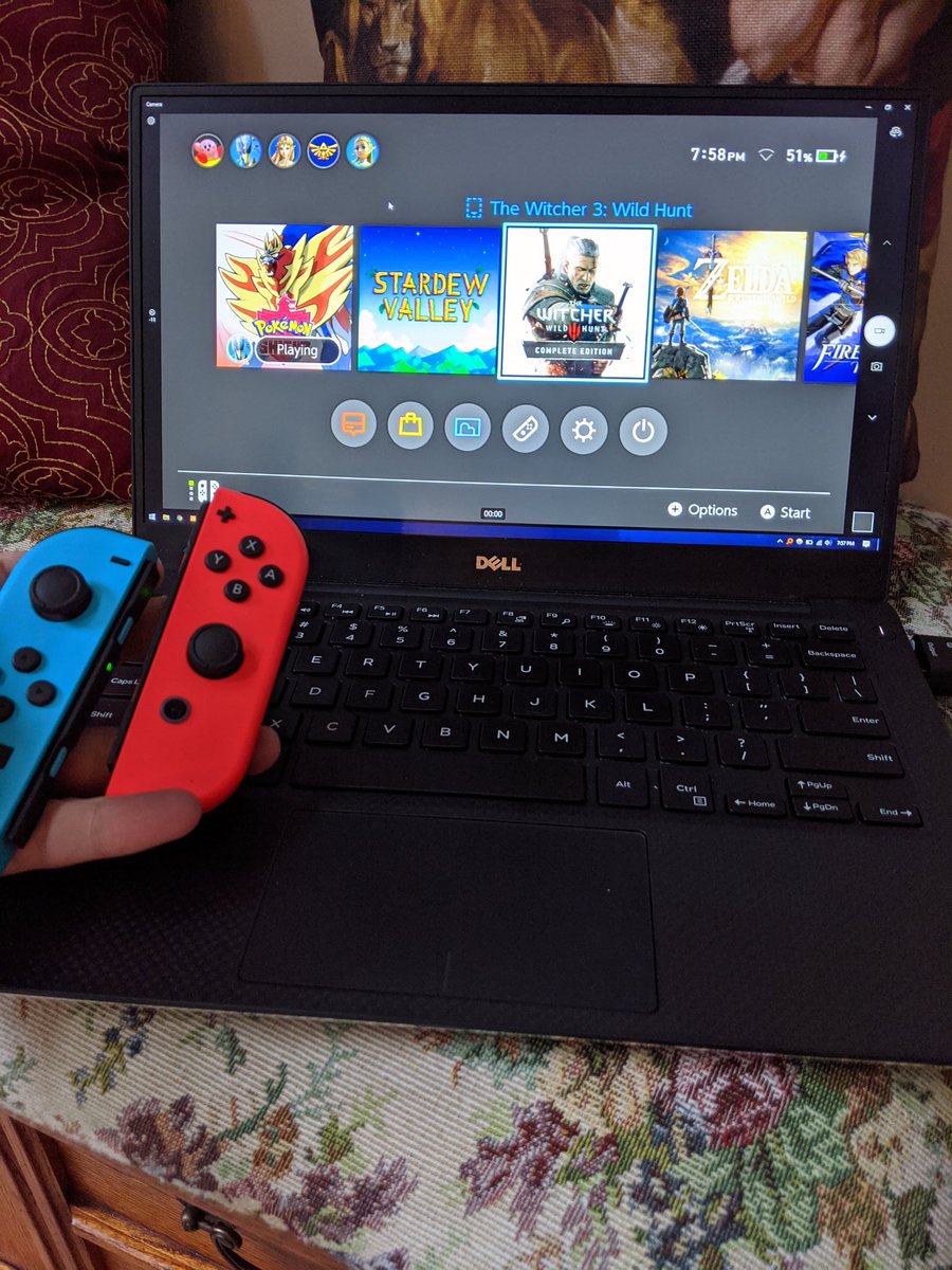 Works fine with the switch tho