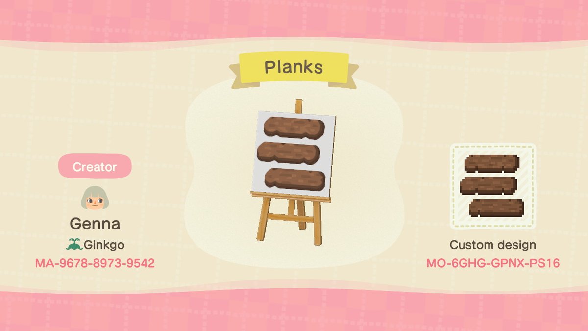 okpng's tweet image. updated plank path that i use around the island! #ACNHdesign design #ACDesign #AnimalCrossing #ACNH