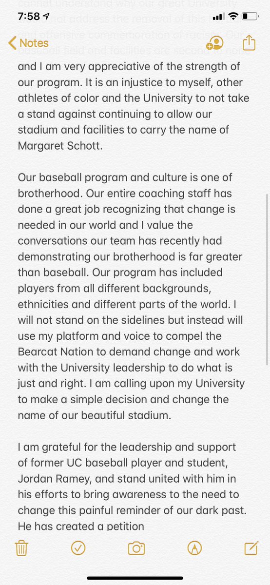 mrnathanmoore1's tweet photo. https://t.co/IOSwoK0jwD To amazing Cincinnati, to baseball fans, to everyone. Please read this and make a small decision that will spark great change. https://t.co/LmpzZkrJqd