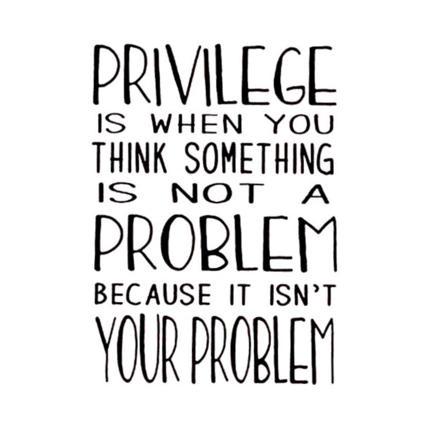 DrP_Principal's tweet photo. Privilege is... https://t.co/xGtsIZXX8e