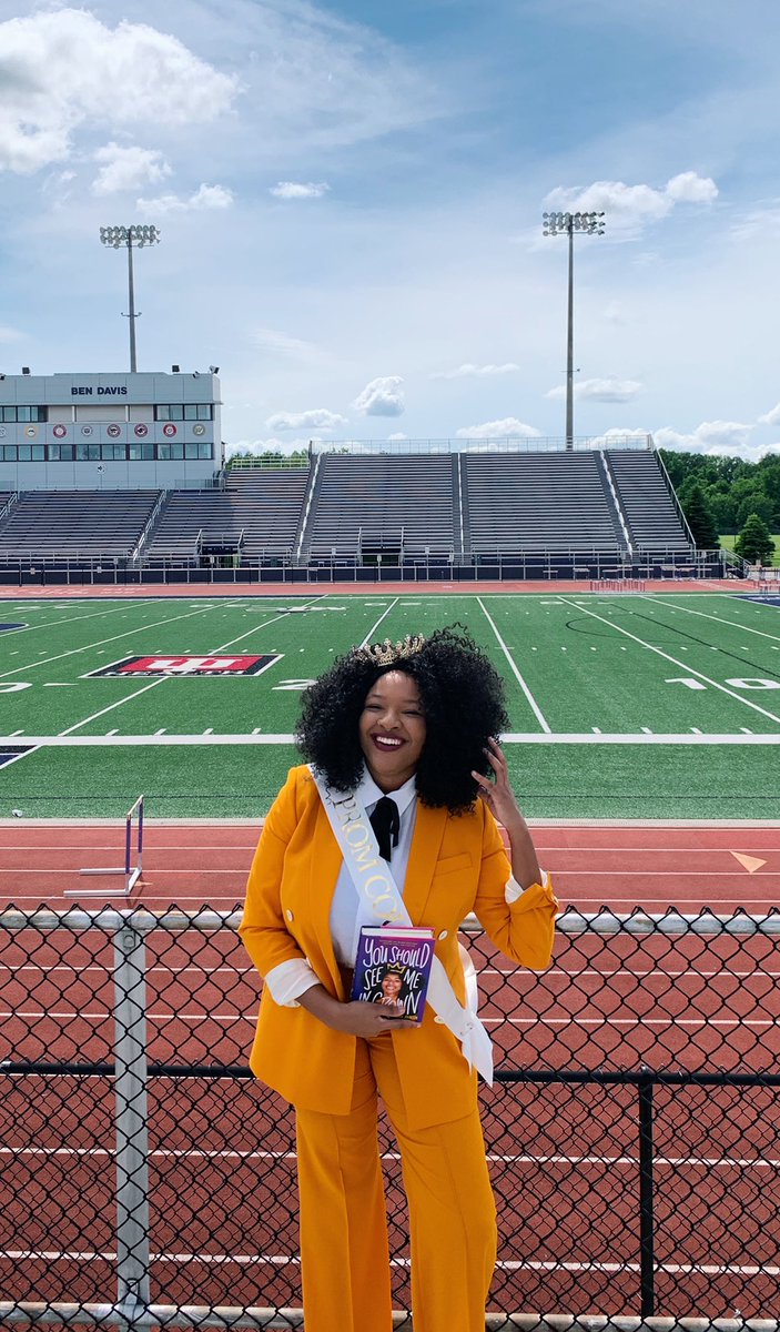 byleahjohnson's tweet photo. You can start buy ordering my queer Black girl rom-com, YOU SHOULD SEE ME IN A CROWN, which just came out on Tuesday! It’s got prom, Midwestern shenanigans, and a whole lot of heart: https://t.co/8CFQBWggP9

(Seriously, pls buy it. I would like to pay keeping paying my rent!) https://t.co/mXggCtAVPb