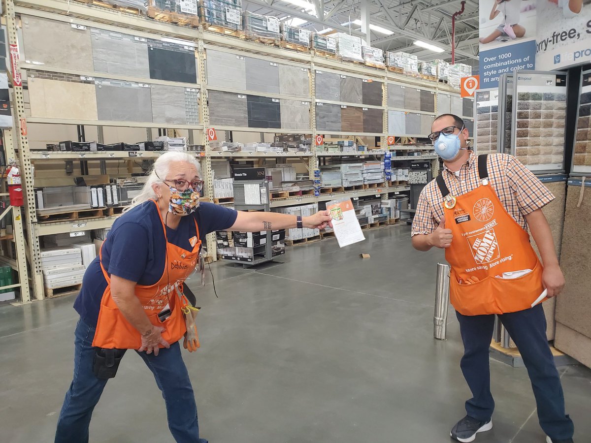 Great job Debbie in D28 for making sure all of the generators, chainsaws and accessories were on the shelf  and assisting customers in need after a bad wind storm in the community! #THD4031 <a href="/JeffWoodard4031/">Jeff Woodard</a> <a href="/Julian_4031/">Julian Correa</a> <a href="/dlwolf0621/">Diana</a> <a href="/washburn_myers/">Tammy Washburn-myers</a>