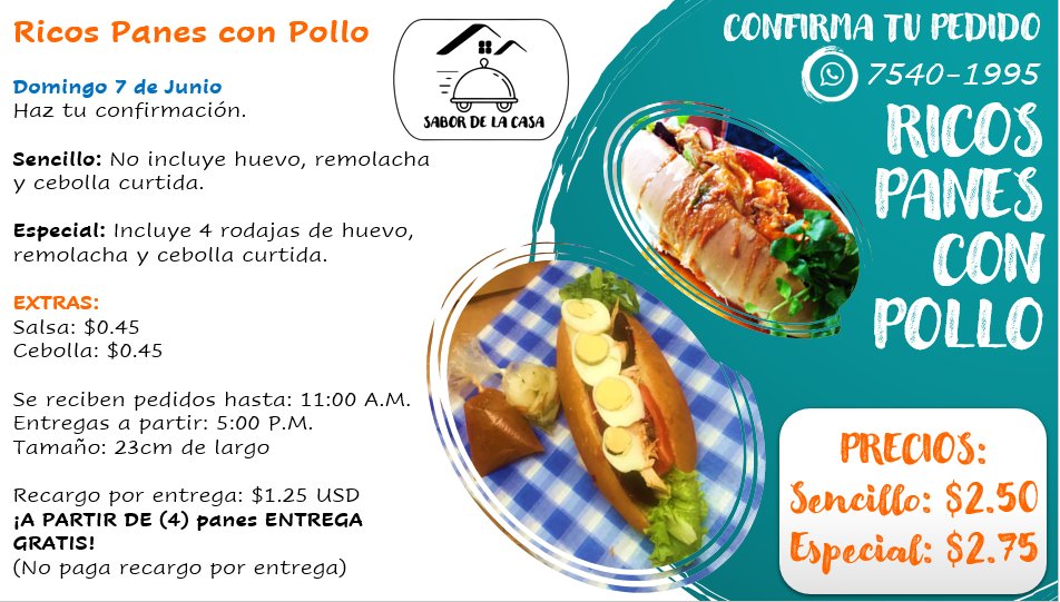 XYami07's tweet photo. Haz tus pedidos para este Domingo 7 Junio, no te quedes sin preguntar... https://t.co/nWeneHle4Z