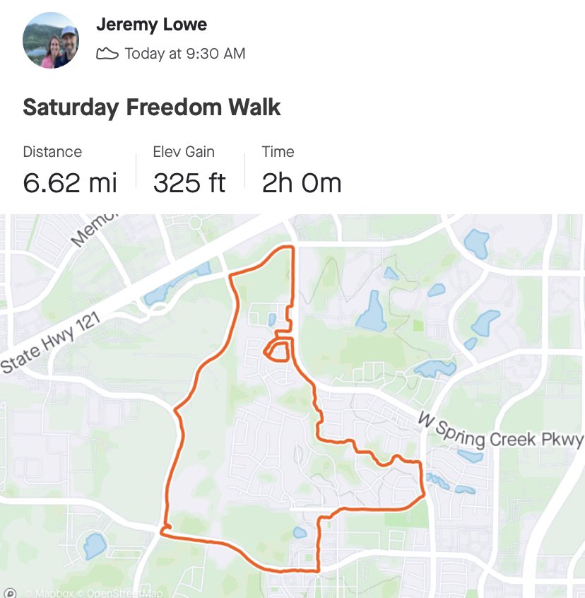 Beautiful walk with my bride this morning, some yard work, then finished with #300aday. #FitLeaders @ctopher73 @RobRobledoBA @RLermaHcisd @MistahBruno @literacy_kim @MarilynEDU @jonflores_01 @KorthAP @santiagoAM115