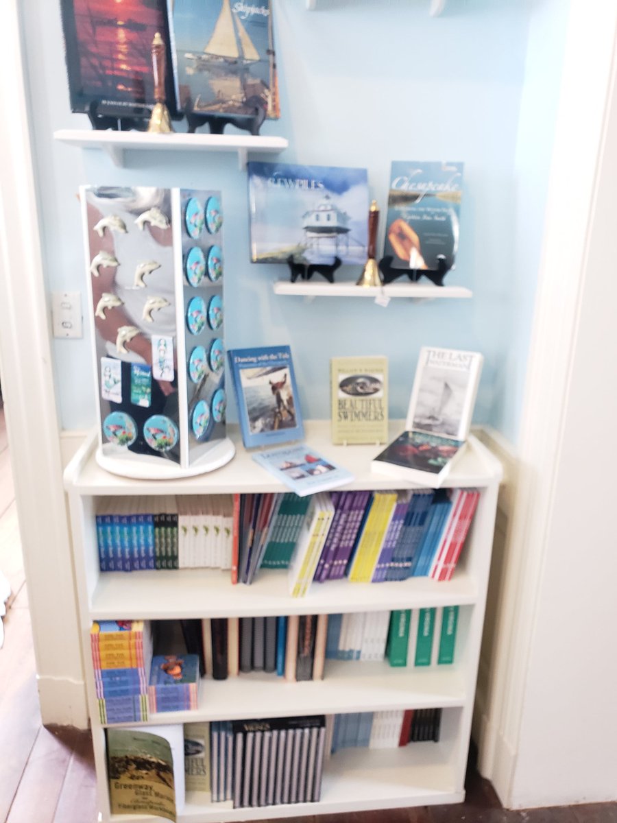 Grand Re-Opening is 10 June 2020 at 10 AM.  Come see our great Watermen's Museum, including our Gift Shop stocked with over 500 maritime items such as jewelry, books, shirts, hats, toys, and home decor items. We're at 309 Water Street in Yorktown.