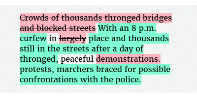 nyt_diff's tweet image. Change in Abstract