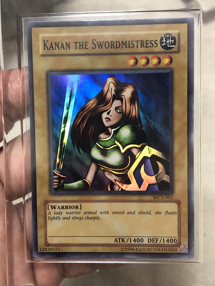 Aotan メロン神 私が所有している女剣士カナンはこれです ウルトラレアやthシクは手も足も出ないのでwww で 気になったことがありまして 全然エロい意味じゃなくて 胸の大きさ違うようなf エロい意味じゃないですからねwww 遊戯王 女剣士