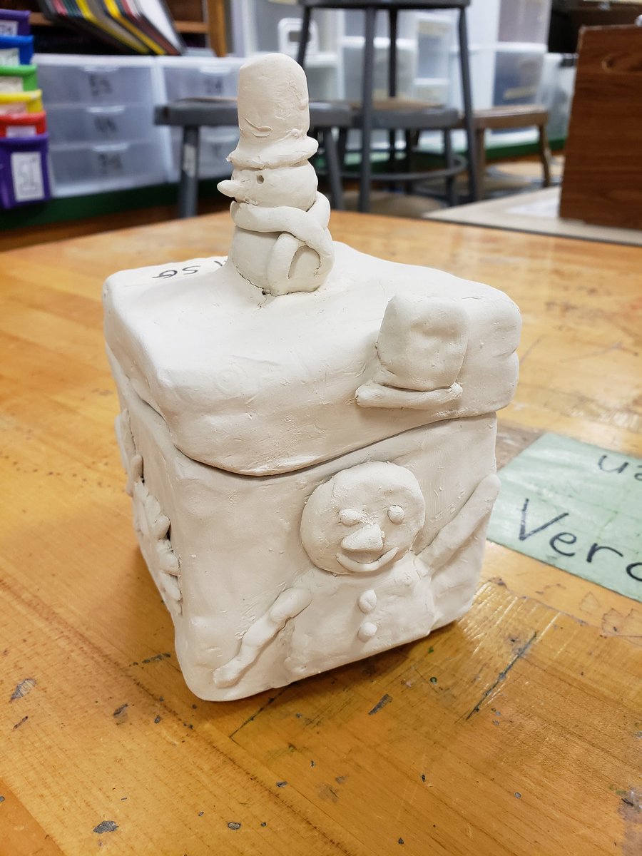 Took almost a full week to sort, organize, and distribute artwork for all 500+ of my students by placing their artwork into their designated bags, but it is finally ready for them to pick up next week. 4th and 5th graders will finally receive their clay projects, too! #ALLIN