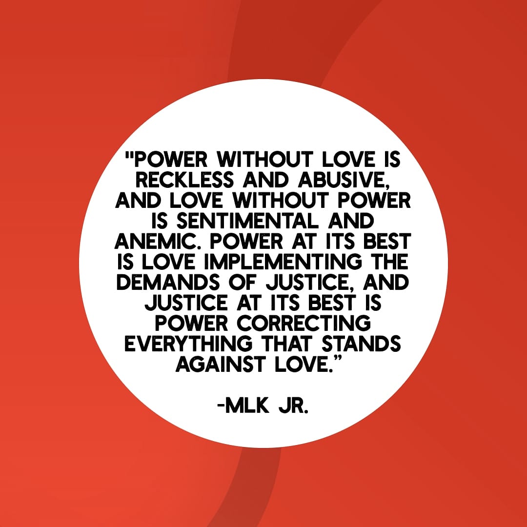 Never underestimate the power of love.