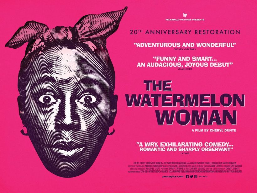 Day 6: The Watermelon Woman (1996) Dir. Cheryl DunyeThe story about a black lesbian director who researches a 40s actress only credited as “watermelon woman”. Honestly there’s nothing I can say about it that hasn’t been said. Just watch it. Trust me, you won’t regret it