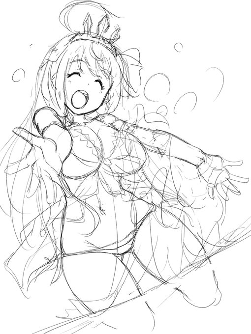 完成するかは未定な水着ペコリーヌ
させたい気持ちはある 