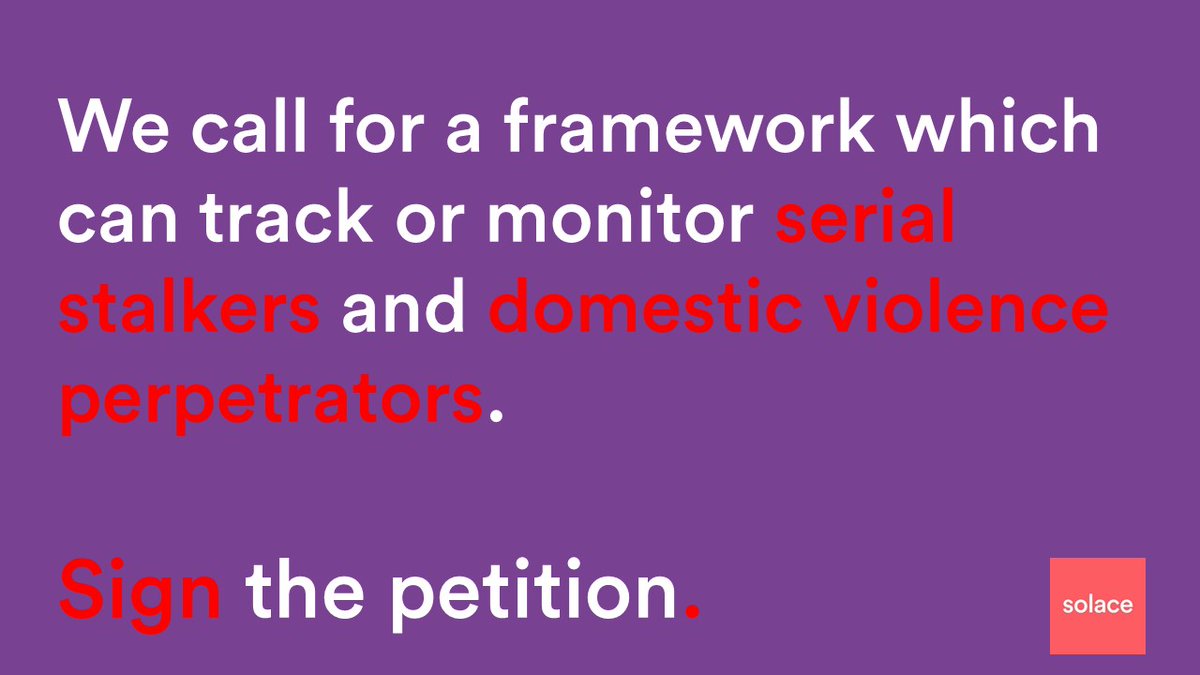 SolaceWomensAid's tweet photo. We are supporting @paladinservice in their call for a Serial Perpetrator Register and Order to be included in the #DABill

Sign their petition here https://t.co/1G3mLhyt2u

To find out more &amp; how to write to your MP https://t.co/F5z2I3HLt8

#SerialStalkers https://t.co/7mu3GeFBO2