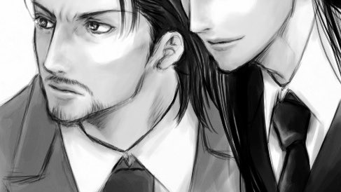 〝 Tseng. Don’t worry. You can smile around me. Nobody’s watching.〞