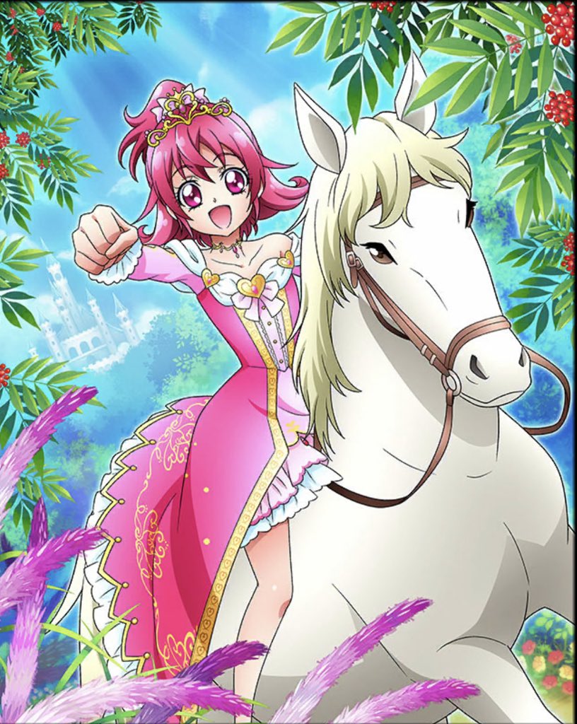 プリキュアオールスターズ Pas トランプのマークのモチーフがある