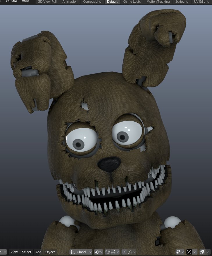 FNAF:ARPlushTrap Style (Textures are by me,eye texture by my