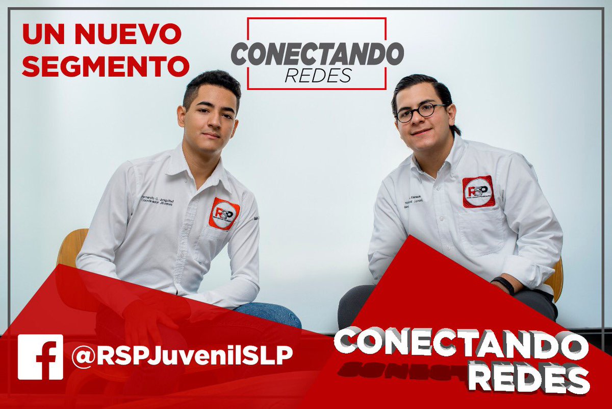 Les presentamos "Conectando Redes" un programa bajo la dirección del Comité Directivo Estatal de Jóvenes Progresistas en San Luis Potosí!! #PorUnMéxicoHaciaAdelante
#EsTiempoDeAyudar
#RSP
#RSPTodosSomosUno
#RSPSanLuisPotosí
#FuerzaRSP
#JóvenesProgresistas
#MexicoUnido
