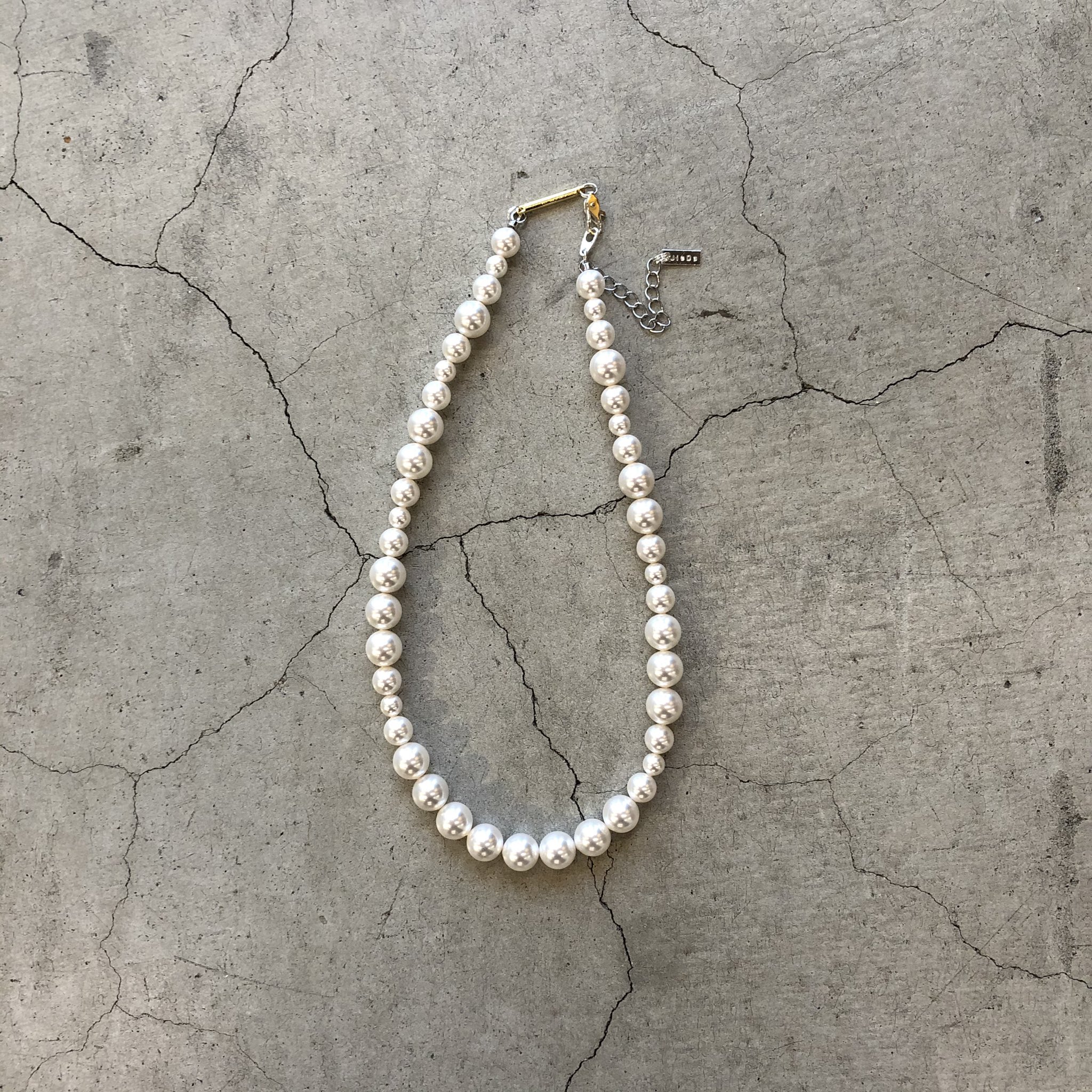 純正店舗 ジエダ SWITCHING FRESH PEARL NECKLACEがーくん着用