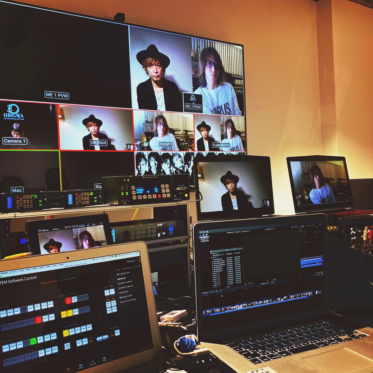 takeci's tweet image. 05.21 #LUNASEA #MUSICAIDFEST Unveiling - ここ数ヶ月全てがリモート配信に切り替わり、大分ノウハウ溜まってきた感。 Getting more &amp;amp; more knowledge after all the remote livestreams 
#SugizoTuve #INORANBAR 
instagram.com/p/CBHgmbBpzGb/…