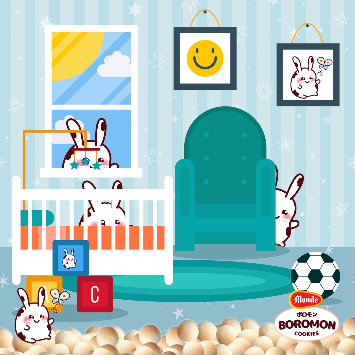 Coba Smart Moms hitung ada berapa Bou Bou di gambar ini..
Hmm.. kira-kira ada berapa yaa temen-temen Bou Bou yang ngumpet 😜
.
#Tebaktebakan #MondeBoromon #BoromonCookies #CookiesBayi