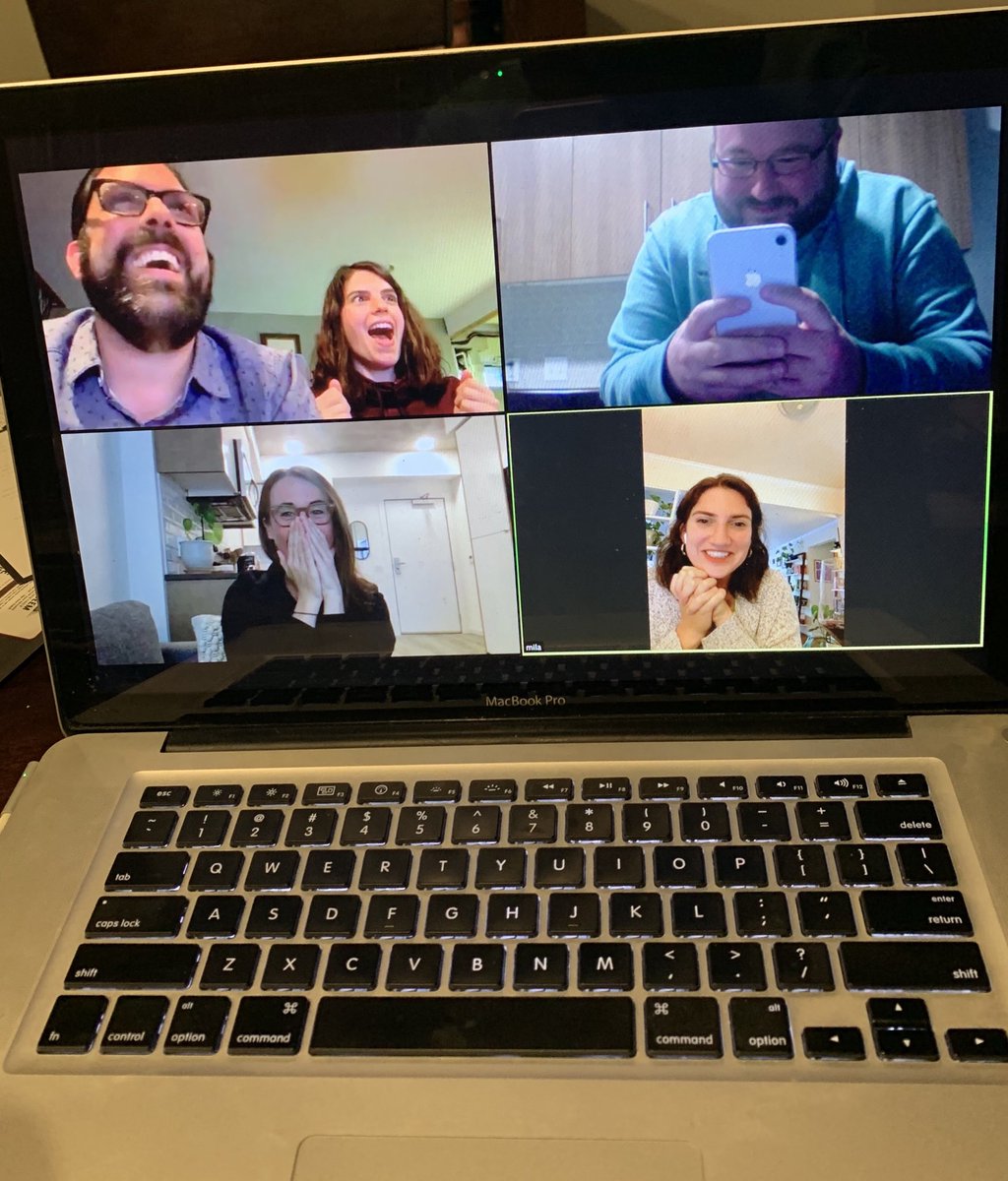 BrandonORourke's tweet image. That moment when ⁦@Maggie_Vespa⁩ won a #NWEmmy for best anchor. She’s pretty incredible. Ignore my weird zoom picture.