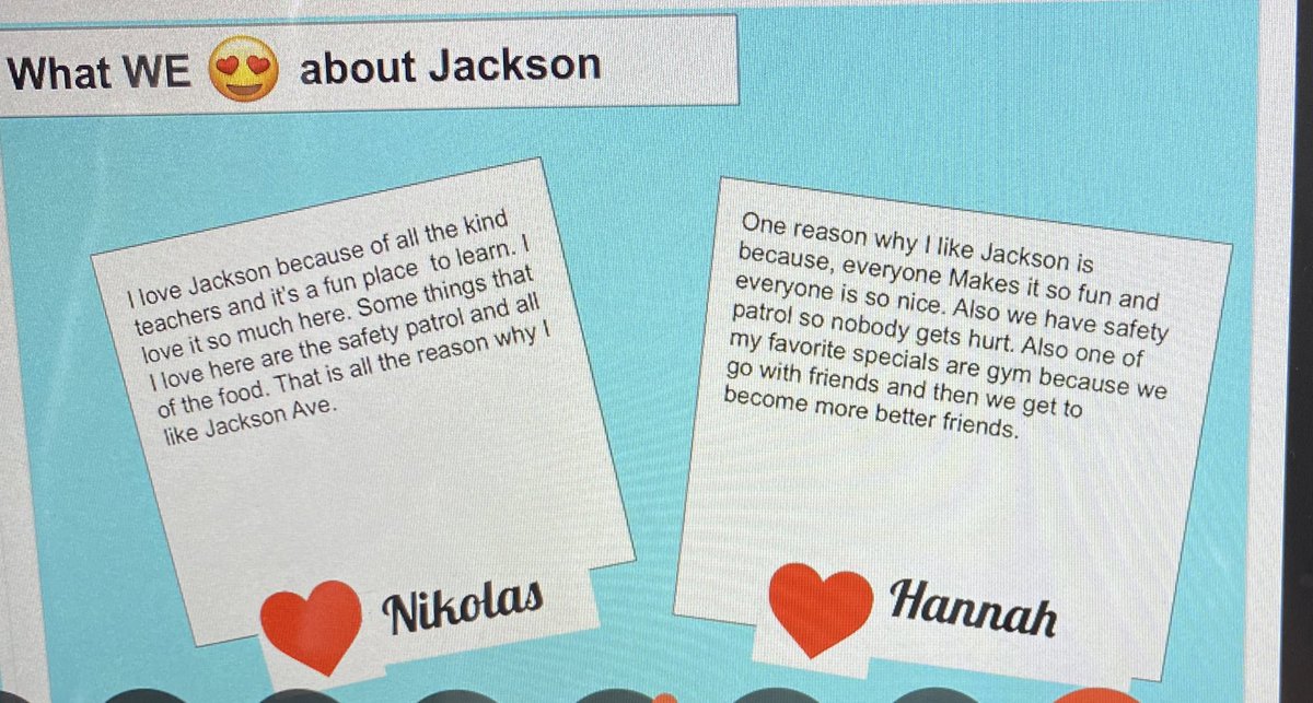 mrs_ekloff's tweet image. Dlgrade2 had an exciting virtual visit with 3rd grade students from Jackson Avenue!Thank you @MrsFabiitti &amp;amp; @MrsRodr1guez! We were #MineolaProud of your students informative answers to our questions! @valerie_sunjka @Hampton_Street @Jackson_Ave