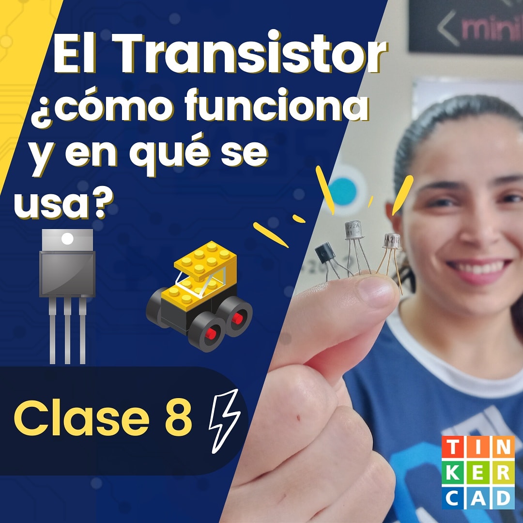 La Profe Karla nos ayuda en este video a comprender cómo utilizar el transistor utilizando #tinkerCAD. 😊🙋‍♀️🙋‍♂️🚦 Mira el video en YouTube y ¡suscríbete a nuestro canal!
youtu.be/7JTSHkTGwLA

#StayHome #Robotics #STEM #Education #Edutubers #miniMakers