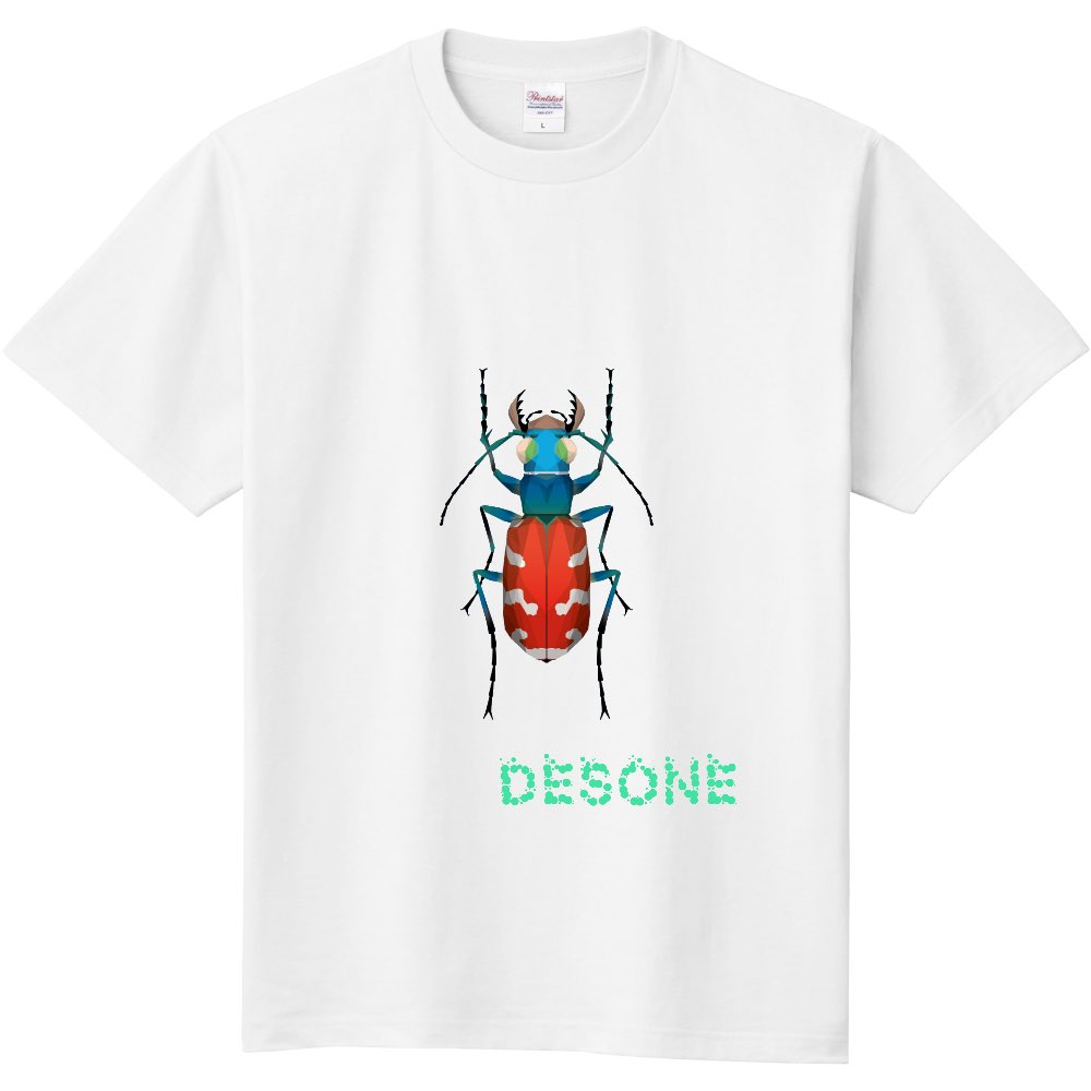 DESONE10's tweet photo. ハンミョウT昆虫シリーズ(全3色)発売中!
#ハンミョウ
#昆虫Tシャツ
#昆虫シリーズ
#DESONE
#baesec
ハンミョウT昆虫シリーズ(全3色) | DESONE https://t.co/C1Z0o4iAPk @BASEec https://t.co/28fiTbgfzn