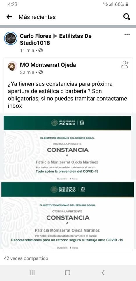 ¿Cómo ven <a href="/Tu_IMSS/">IMSS </a> , que hay vividores vendiendo las constancias de los cursos gratis que uds dan en su portal? Métanle algunos candados o algo...