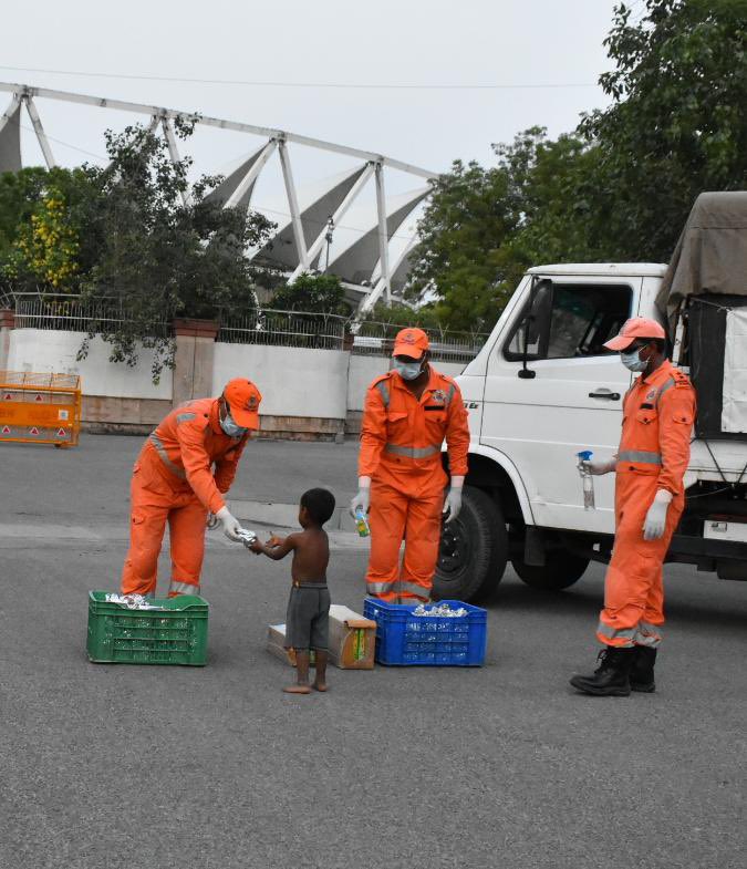 He was waiting. 
#Promises 
@NDRFHQ @satyaprad1 
#NDRFHelpingHands