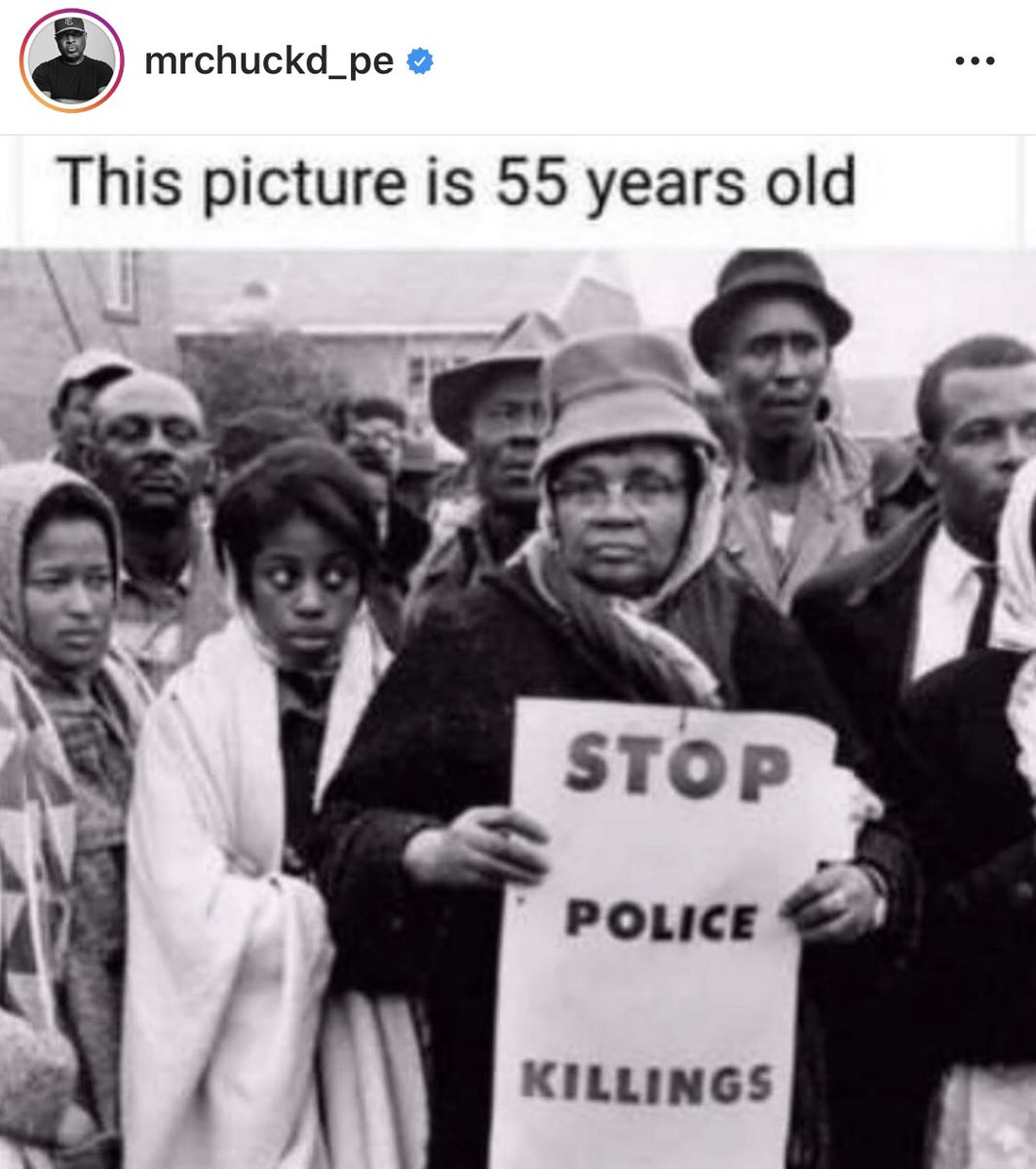 This stopped me in my tracks - thanks Chuck D #fuckracism