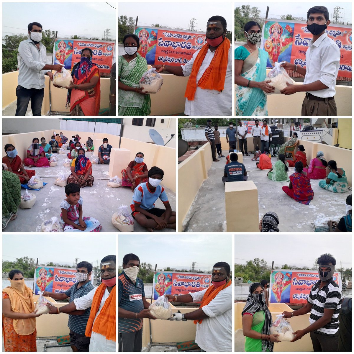 NethajiNareshK's tweet photo. June 6th 2020.
Gave 20 #Grocery kits to poor and needy private employees & school teachers and in Vasavi Nagar at MadhuraNagar.
#SevaBharathi
#FightAgainstCorona
#FindTheNeedy
#FeedTheNeedy
#FoodToNeedy https://t.co/yCN77LogDr