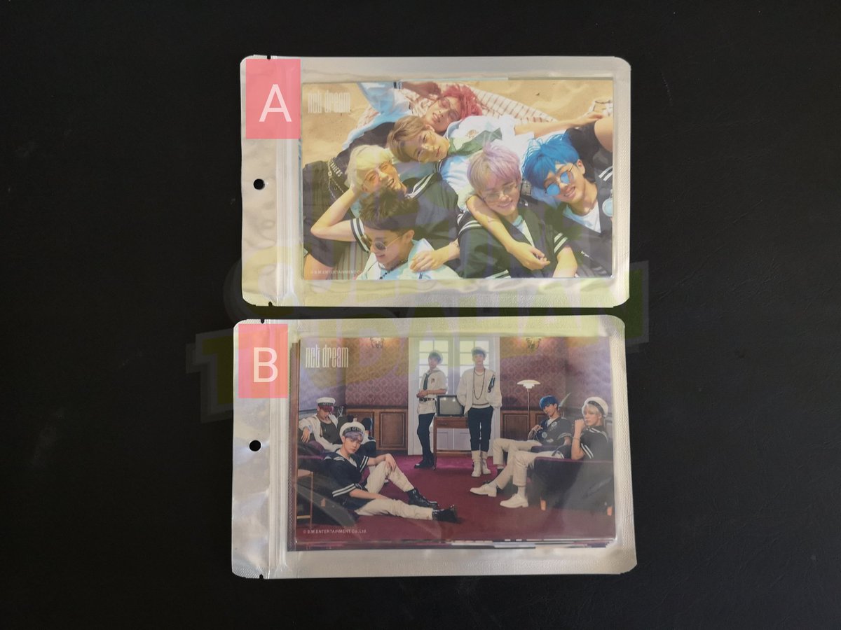 NCT Dream 'We Young' 4x6 Photosets ₱320 each, buy both ₱600complete set, sealed1 available per version
