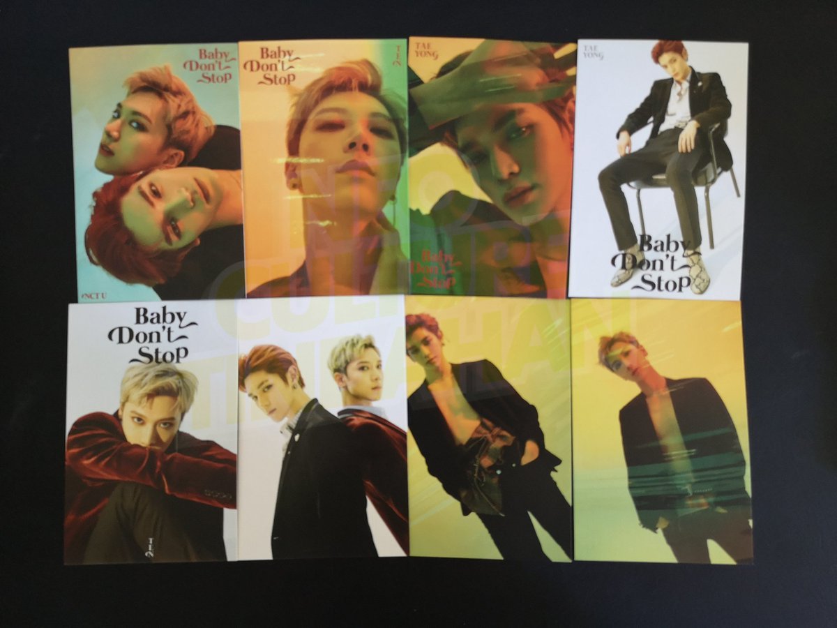 Taeyong x Ten Fan Meeting in Bangkok Postcard Set ₱850 official MD, raregood as new1 available