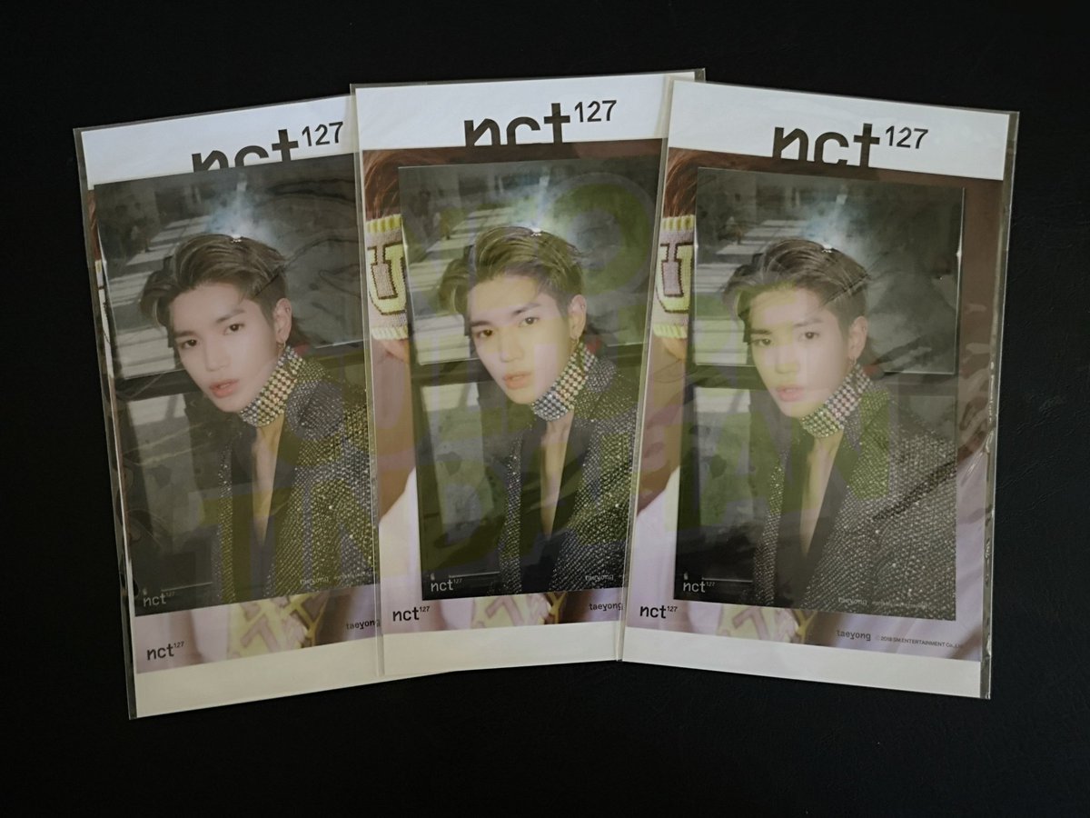 NCT 127 Taeyong Regulate Photoset ₱2503 availablesealed, official