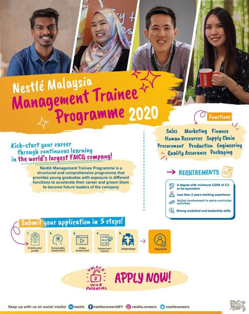 Resume Murah M6 On Twitter Nestle Management Trainee Programme Rt Pls Twt Mkhcareer Bicararesume Twtshah Alam Twt N9 Senawangtv Twt Um Kuantanviral Sarawak Twt Ut Utrolllll Kangartv Twt Malaysia Mohkeipoh Mypostgraduate Utem Twt