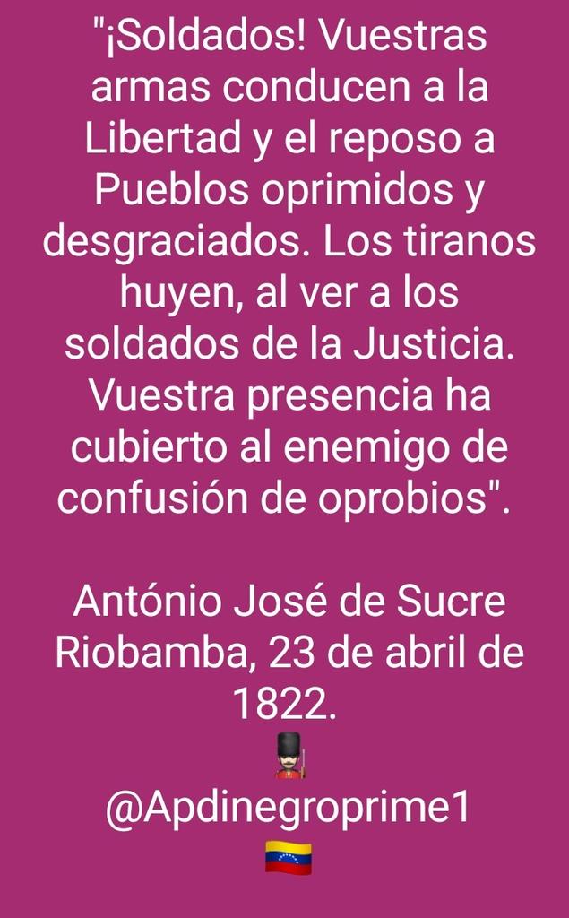 Apdinegroprime1's tweet photo. #07JUN2020 Antonio José de sucre @Apdinegroprime1 https://t.co/07dbsv3yrM