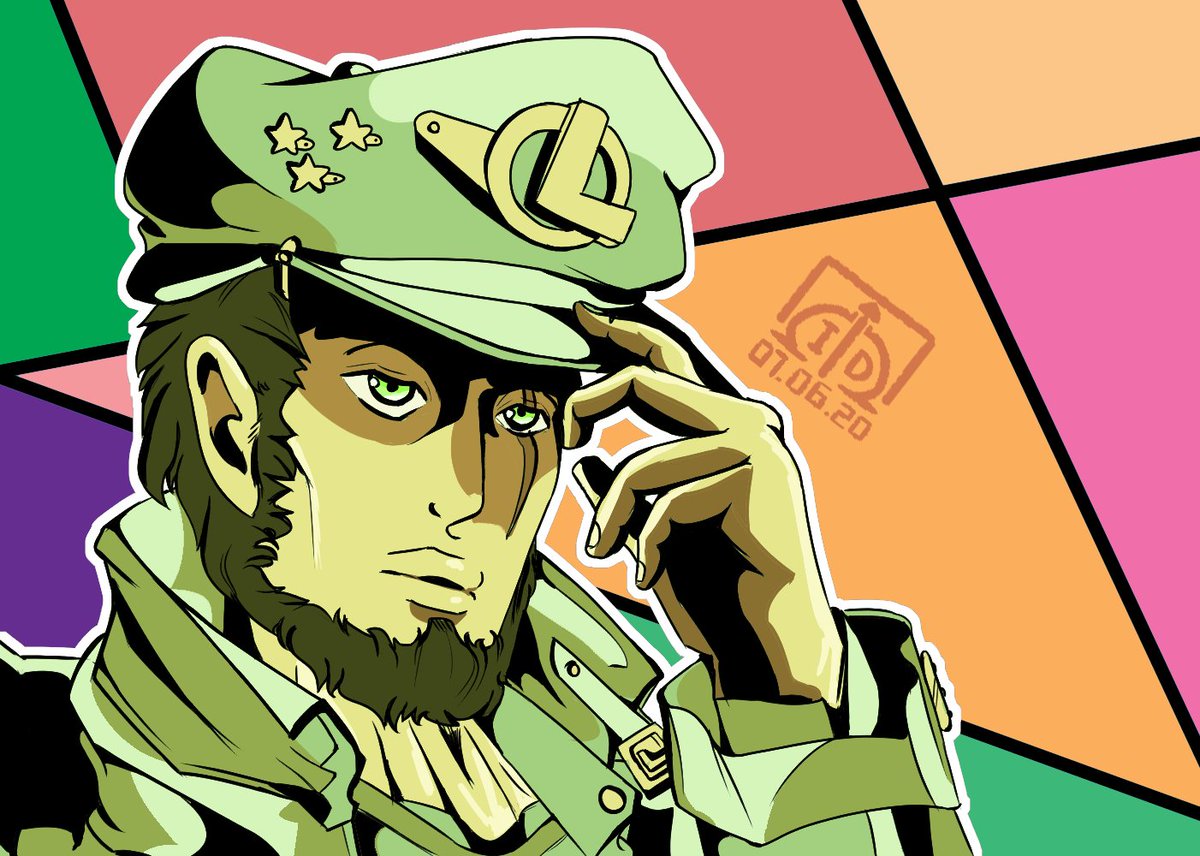 Just JoJo-fied my friend @Luigi6Sr >w>