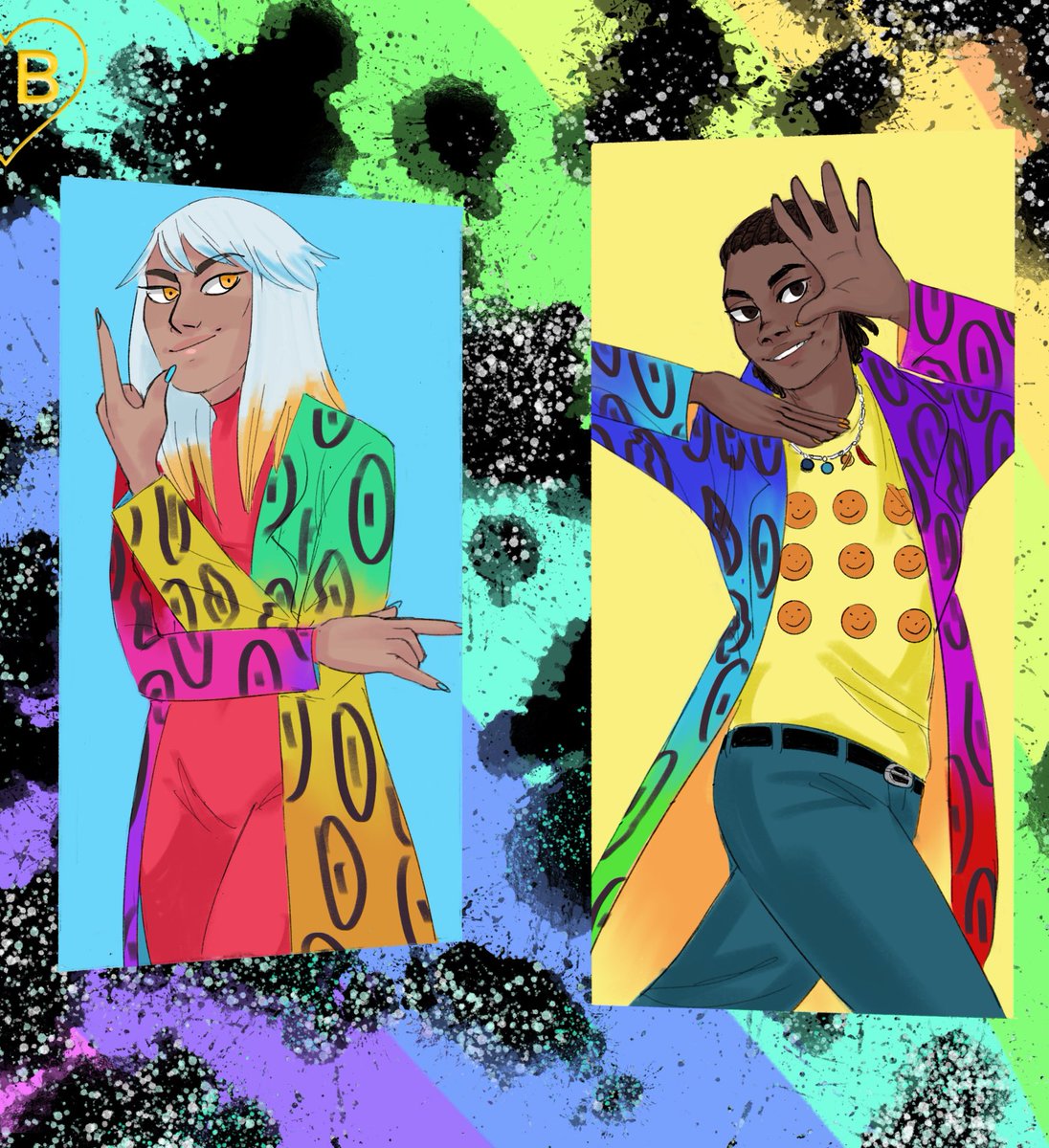 d_cuttles's tweet photo. I love all shades, 
Yes they are Jojo posing no I will not take questions about that... anyway when’s DC gonna give the newest shade his run
#dccomics #dcyounganimals #vertigo #shadethechangingman #shadethechanginggirl #shadethechangingwoman #racshade #lomashade #rivershade https://t.co/w1y1CmD9bK