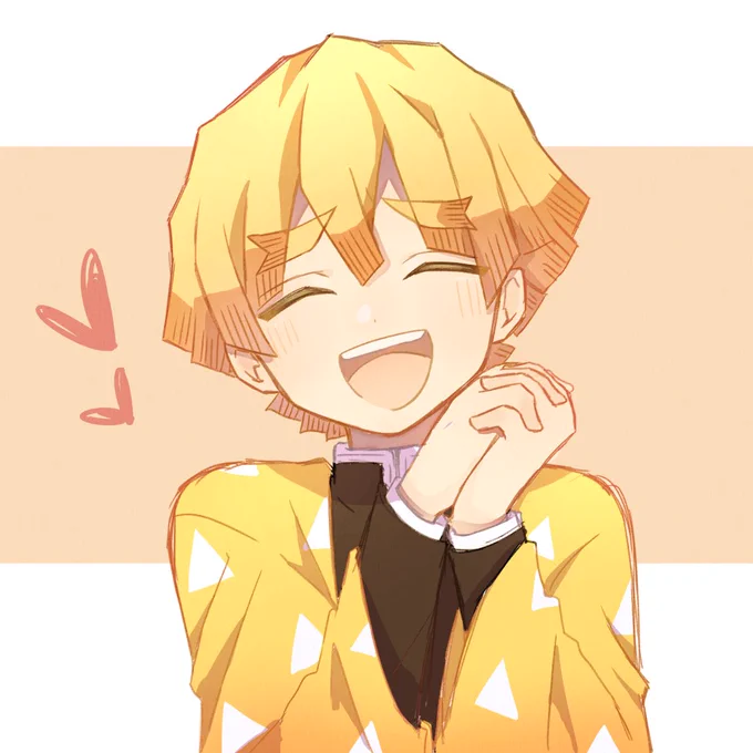 善逸描いてみた!!! 
