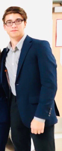 The sophomore Cameron Munn will be our Vice President/Head of Public Relations! Here are his thoughts. ”I cannot wait to help coordinate initiatives to build upon a strong and successful program! I love being in debate because it empowers and educates everyone who participates.”