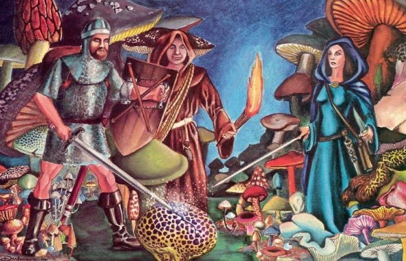 DungeonMagazine's tweet photo. What could possibly go wrong with hitting this mushroom?
#WhatHappensNext #DnD
#InSearchOfTheUnknown #B1 https://t.co/gxh9Bo0tHf