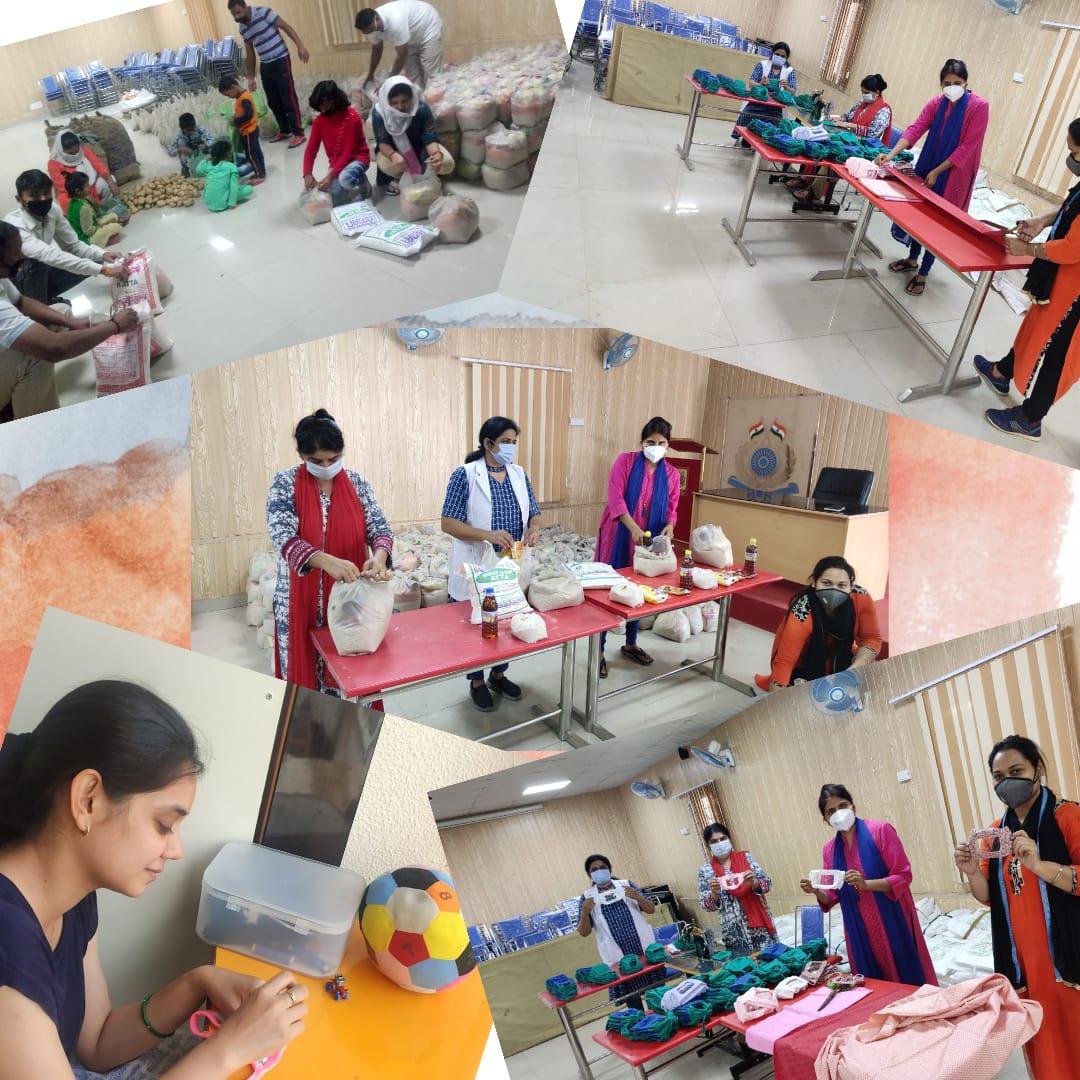 The <a href="/crpfindia/">🇮🇳CRPF🇮🇳</a> extended family at @jkzonecrpf has played an active role in the #FightAgainstCorona.
The families have contributed from preparing masks and food kits to children donating their savings to the cause.
<a href="/cwacrpf/">CWA CRPF</a>