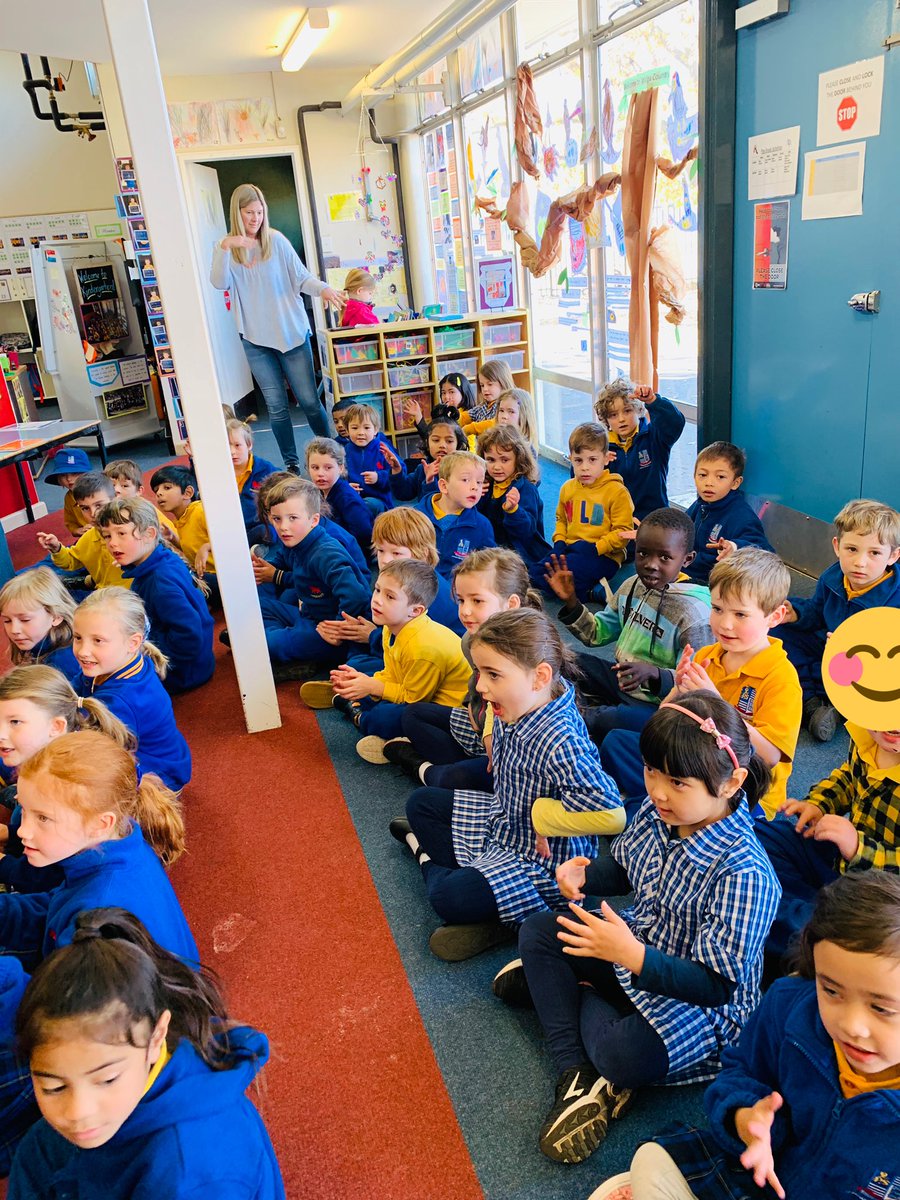 This week we have learnt about Reconciliation and it’s place in our history, present and future. Our Kindergarten students have been singing and they wrote their own Acknowledgement of Country.<a href="/ACTEducation/">ACT Public Schools</a> <a href="/DebDebeee/">DebEee</a> @DGACTEducation